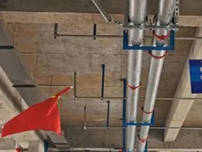 阎良管廊支架的安装方法